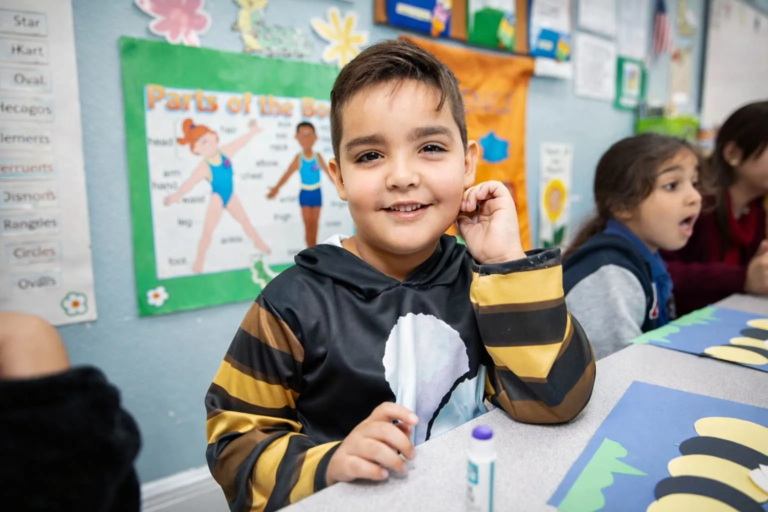 Children learning at a daycare serving Cutler Bay, Florida